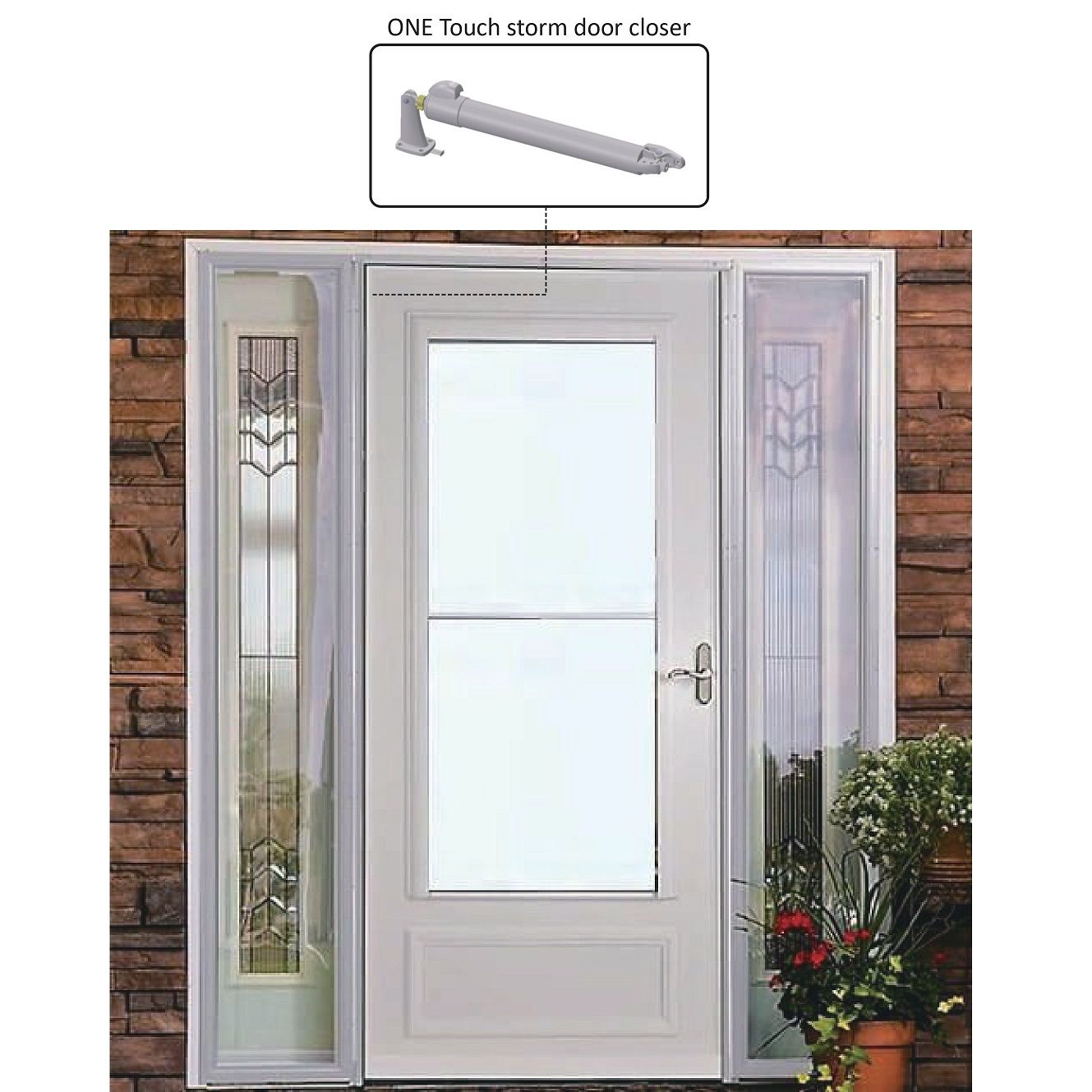 ドアクローザアプリケーション スクリーン &ストームドア 台湾製ドアクローザーとハードウェアメーカーとサプライヤー D